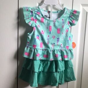 Epic Threads Mint Green Ruffle skirt set